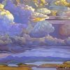 Battle In The Heavens By Nicholas Roerich Paint By Numbers