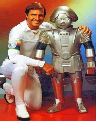 Buck Rogers Science Fiction Serie Paint By Numbers