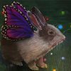 Butterfly Bunny Art Paint By Numbers