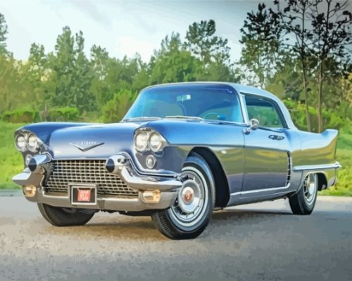 Cadillac Eldorado Classic Car Paint By Numbers