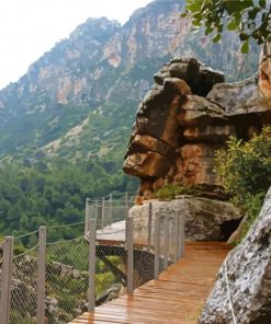 Caminito Del Rey Road Paint By Numbers