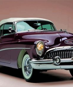 Classic 1953 Buick Car Paint By Numbers