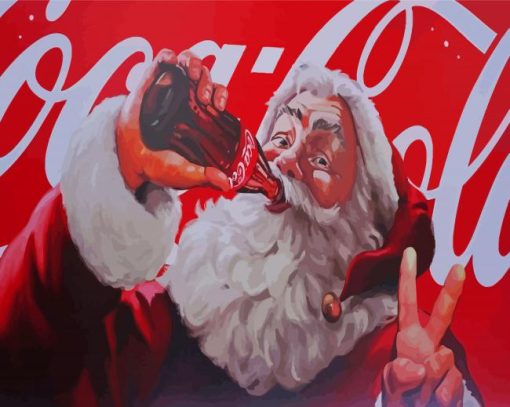 Coke Santa Claus Paint By Numbers