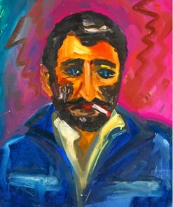 Degrazia Self Portrait Paint By Numbers