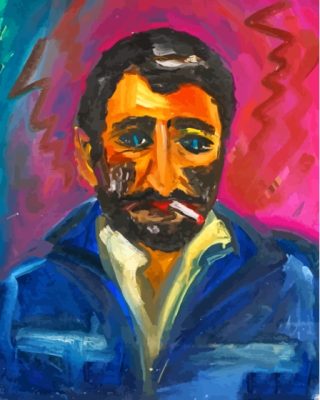 Degrazia Self Portrait Paint By Numbers