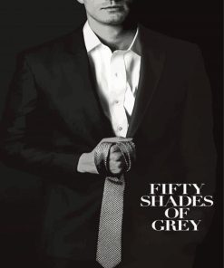 Fifty Shades Of Grey Movie Poster Paint By Numbers