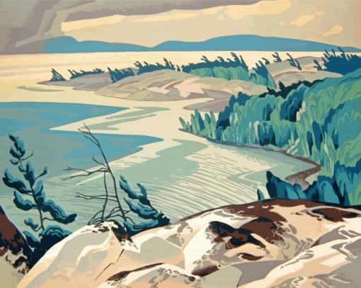 Fisherman Point A Casson Paint By Numbers