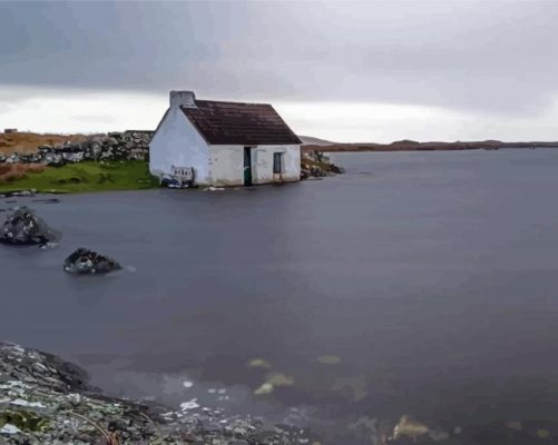 Fisherman Cottage Paint By Numbers