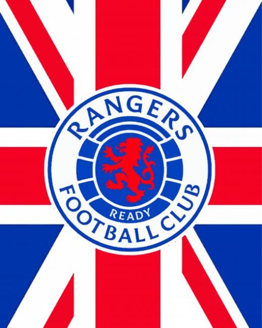 Glasgow Rangers Football Paint By Numbers