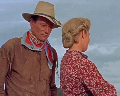 Hondo John Wayne Paint By Numbers