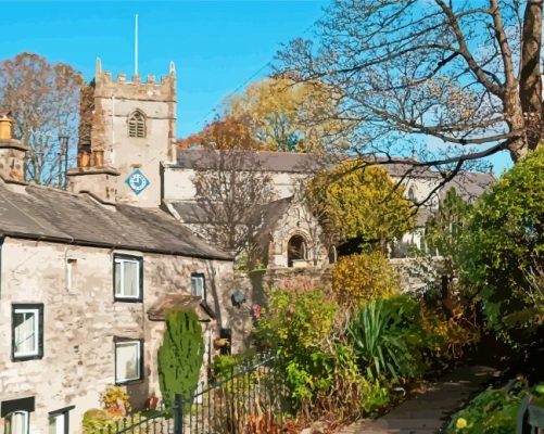 Ingleton Buildings Paint By Numbers