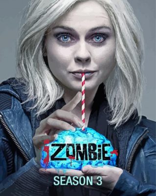 Izombie Serie Poster Paint By Numbers