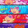 Jem And Holograms Characters Poster Paint By Numbers