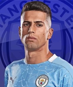 Joao Cancelo Manchester City Player Paint By Numbers