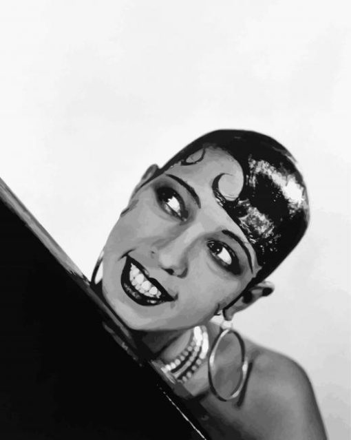 Josephine Baker Dancer Paint By Numbers