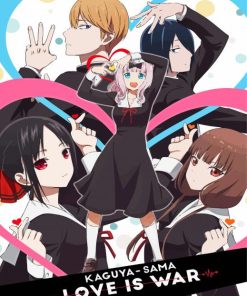 Kaguya Sama Love Is War Poster Manga Series Paint By Numbers