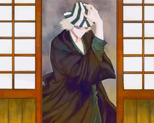 Kisuke Urahara Anime Boy Art Paint By Numbers