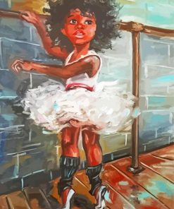 Little Ballet Dancer Paint By Numbers