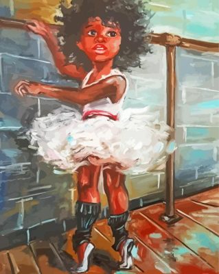 Little Ballet Dancer Paint By Numbers