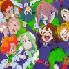 Little Witch Academia Characters Paint By Numbers