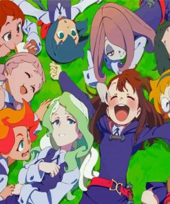 Little Witch Academia Characters Paint By Numbers