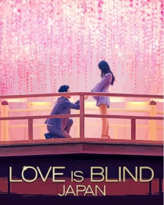 Love Is Blind Japan Poster Paint By Numbers