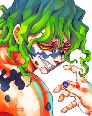 Monster Gyutaro Kimetsu No Yaiba Paint By Numbers