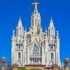 Mount Tibidabo Church Paint By Numbers