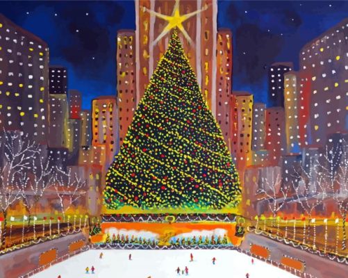 New York Christmas Paint By Numbers