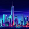 New York Skyline Paint By Numbers