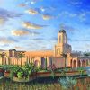 Newport Beach Temple Art Paint By Numbers