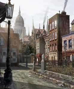 Old England Morning Paint By Numbers