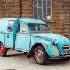 Old Rusty Citroen 2cv Car Paint By Numbers