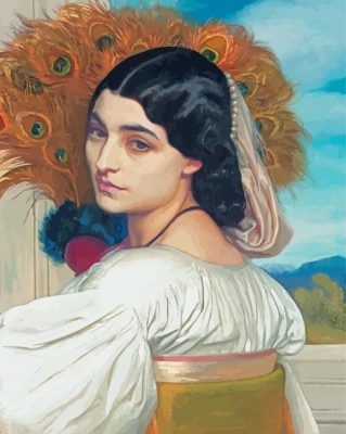 Pavonia Frederic Lord Leighton Paint By Numbers