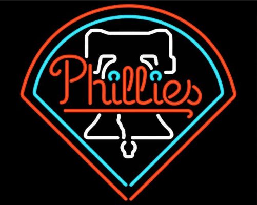 Phillies Team Logo Paint By Numbers