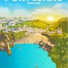 Port Isaac England Poster Paint By Numbers