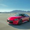 Red Nissan Z Paint By Numbers