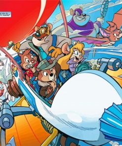 Rescue Rangers Paint By Numbers