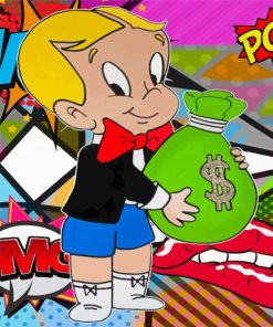 Richie Rich Pop Art Paint By Numbers