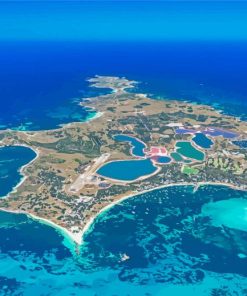 Rottnest Island Landscape Paint By Numbers