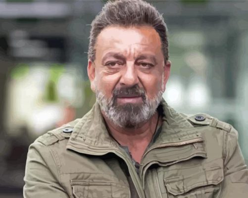 Sanjay Dutt Paint By Numbers