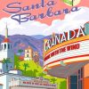 Santa Barbara Poster Paint By Numbers