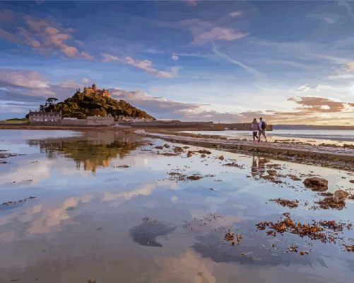 St Michaels Mount England Paint By Numbers