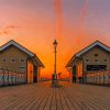 Sunrise At Penarth Pier Paint By Numbers