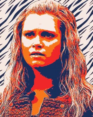 The 100 Clarke Griffin Illustration Paint By Numbers