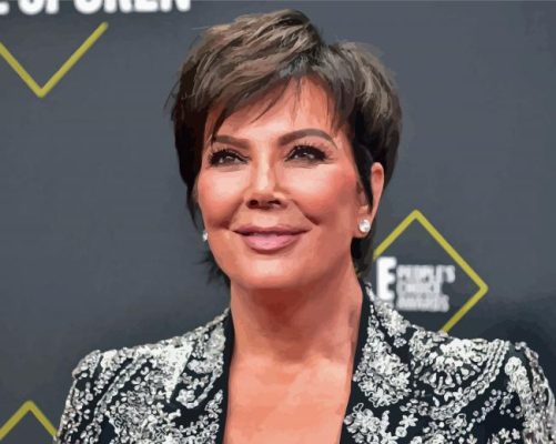 The Business Woman Kris Jenner Paint By Numbers