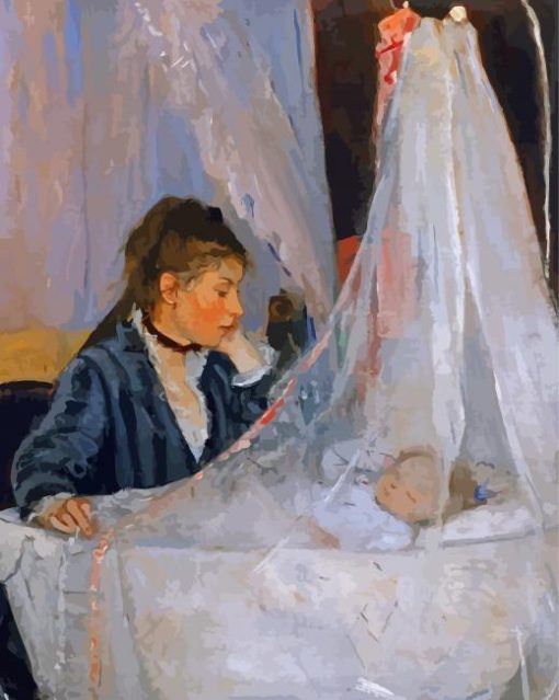 The Cradle By Berthe Morisot Paint By Numbers