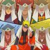 The Hokages Naruto Paint By Numbers