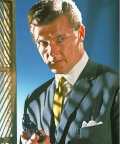 The Saint Roger Moore Paint By Numbers