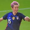 The Soccer Player Megan Rapinoe Paint By Numbers